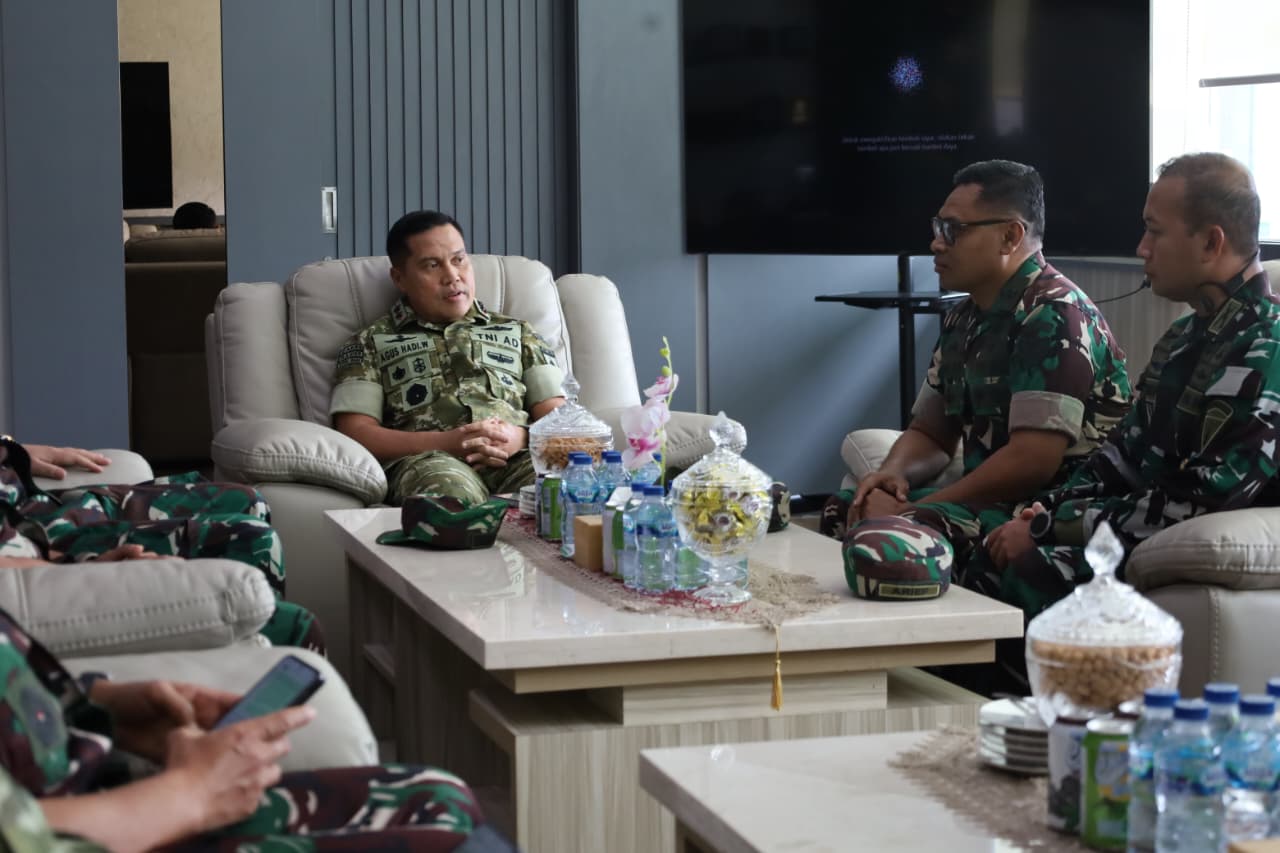 Kodam XIX/Tuanku Tambusai dan Seskoad Perkuat Koordinasi Bidang Pendidikan Perwira
