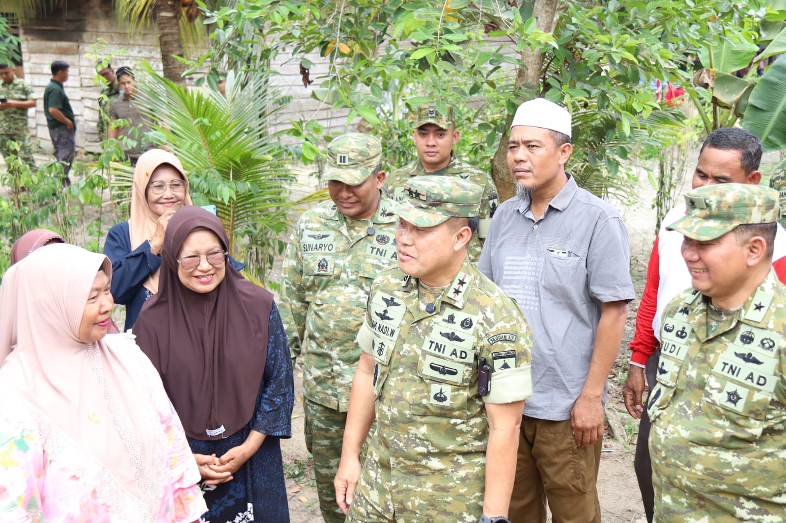 Pangdam XIX Tuanku Tambusai Tinjau Manunggal Air, 512 Warga Rasakan Manfaatnya